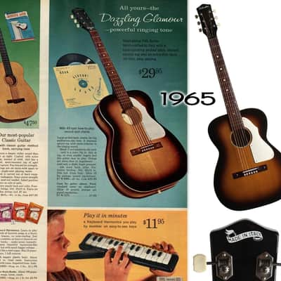 1965 Silvertone 698 - sunburst, made in Italy by EKO image 10