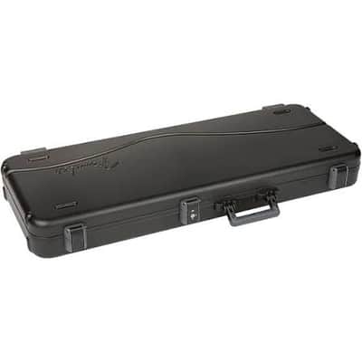 Fender Deluxe Molded ABS Strat/Tele Guitar Case Black 2010-2020 - Black ABS image 3