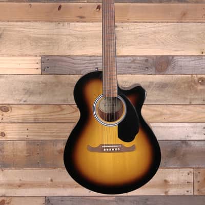 Fender FA-135CE Concert Acoustic/Electric Guitar 3-Color Sunburst "Player Condition" image 4