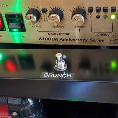Custom Low-Profile 3-Button 6100 LE LM 6101 Footswitch for Marshall 30th Anniversary MPM3E-like with 25-Ft Cable image 6