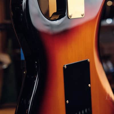 1993 Fender Japan ST-62G Stratocaster – Fujigen Era – Gold Hardware in 3-Tone Sunburst! image 8
