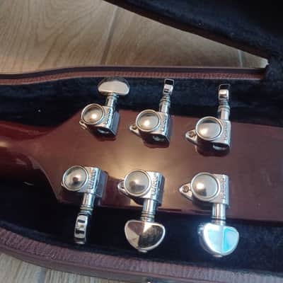 1999 Washburn   D-10Q Dreadnough - Quilted Sunburst image 9