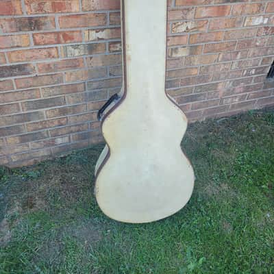 1957 Gretsch Model 6120 Chet Atkins Hollowbody Electric Guitar Amber Red Cowboy Case Great Player & Sound image 13