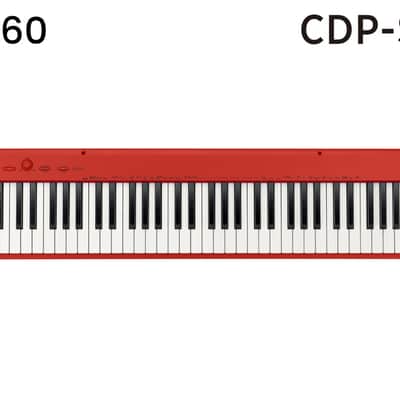 Casio CDP-S160 Digital Piano Red