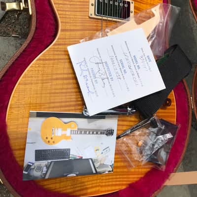 Immagine 2016 Gibson Les Paul Standard Premium  Trans Amber - 14