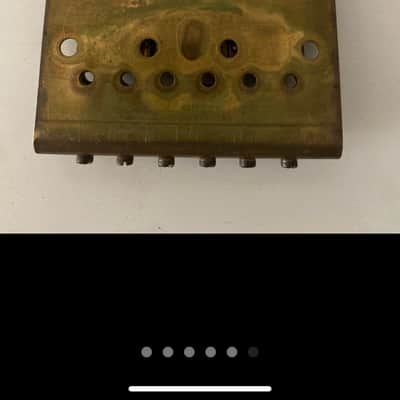 Schecter Telecaster Brass Bridge Andy Summers 1977 - Brass image 6