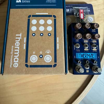 Chase Bliss Audio Thermae Analog Delay and Harmonizer 2018 - 2024 - Blue image 4