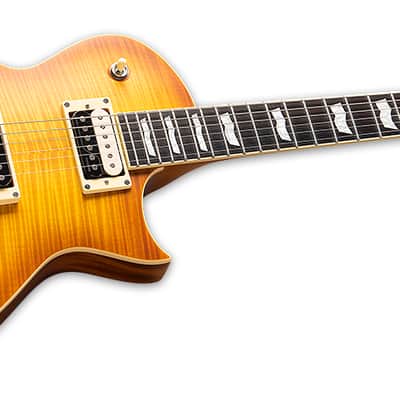 ESP LTD EC-1000T FM Honey Burst Satin HBS Electric Guitar + Free Gig Bag Fluence EC-1000 T image 3