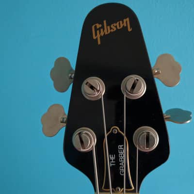 Gibson Grabber Bass 1982 Teal Blue image 2