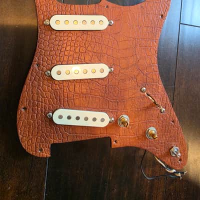 Lollar Blonde / Special pre-wired pickguard with Emerson Blender image 1