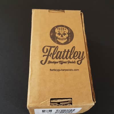 (MINT) Flattley Guitar Pedals The Ace Tone Boost Buffer Pedal - Silver image 15
