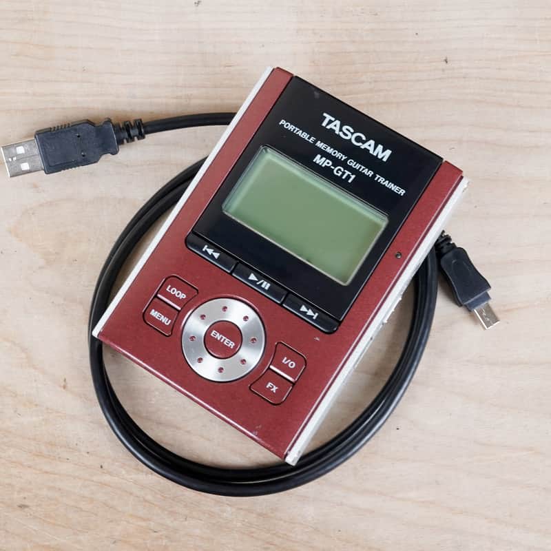 Tascam MP-GT1 Portable Memory Guitar Trainer w/ USB Cabe | Reverb