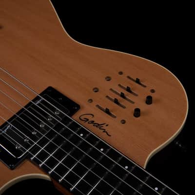 Godin A6 Ultra Electric Guitar ~ Natural SG image 5