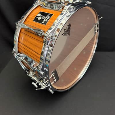 Sonor Lite LD547x Snare Drum 14" x 7,25" 1985 - Genuine Rosewood Veneer image 13