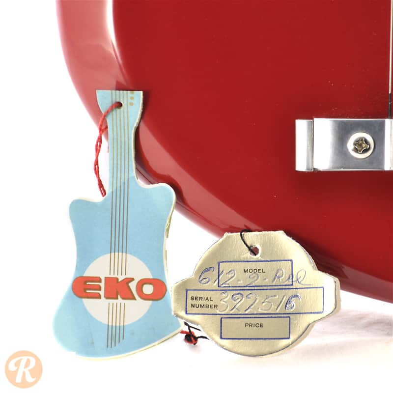 Eko 12-String Red image 8