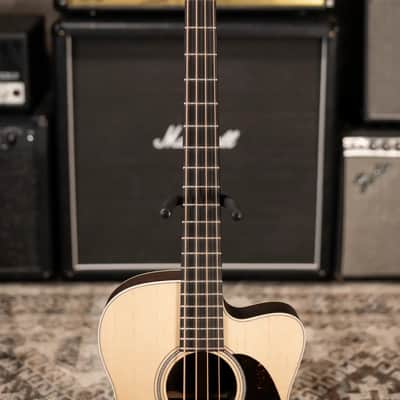 Martin BC-16E Acoustic-Electric Bass Guitar - Natural with Softshell Gig Bag image 4