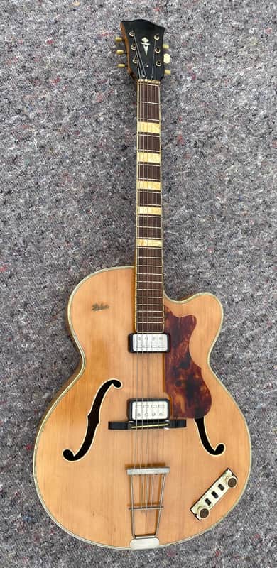Hofner President 1964 - Natural Flammed 2 Pickups image 1