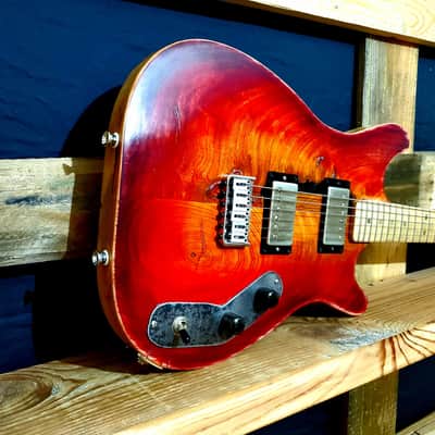 Clifton Guitarworks Windsor - Orange Sunburst image 3