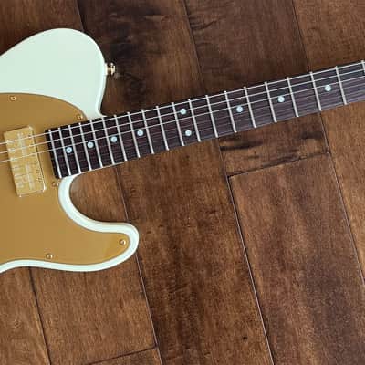 Suhr Mateus Asato Signature Series Classic T White Lollar 510 Tremolo Gold Foils 81364 image 6