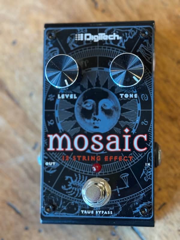 DigiTech Mosaic 12-String Effect 2010s - Black image 1