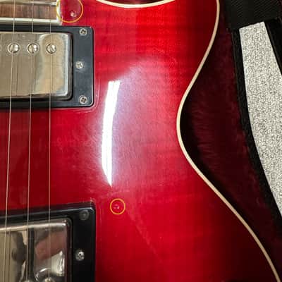 Guild Bluesbird (1997) - Bing Cherry #00207 with Original Hard Case image 14