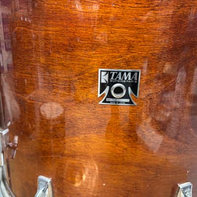 Tama Vintage 20” Superstar Mahogany Floor Tom Drum image 2