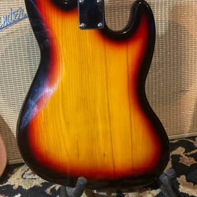 Harley Benton Deluxe Series Lefty Fretless Bass —Great for Jazz! 2020s - 3 Color Sunburst image 4