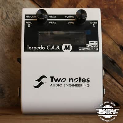 Two Notes Torpedo C.A.B. M+ Speaker Simulator 2010s - White image 1