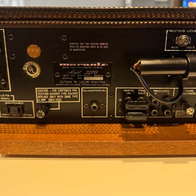 Marantz Model 2270 70-Watt Stereo Solid-State Receiver MINT with Wood Case & Manual image 10