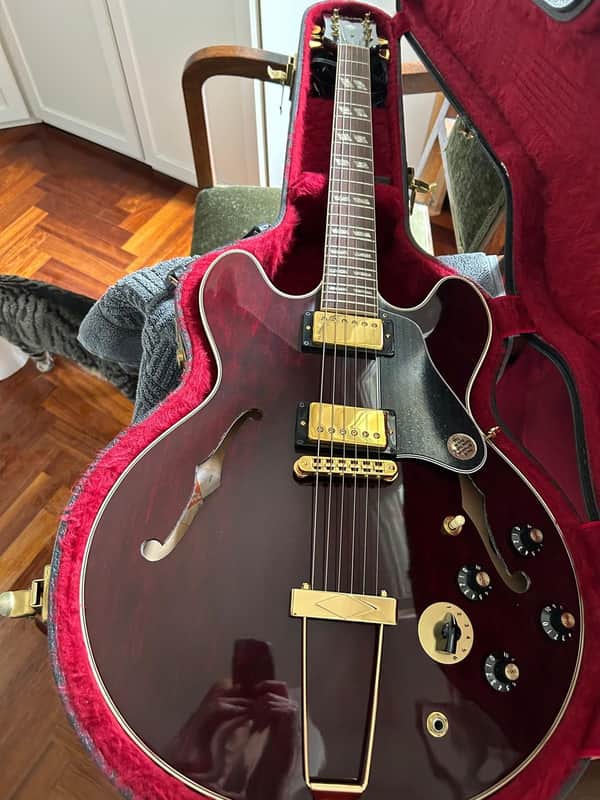 Gibson ES-345 1981 - wine Red