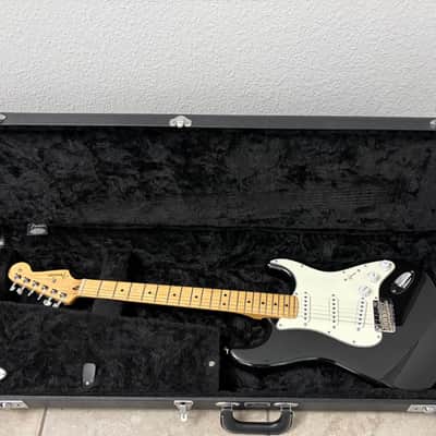 2021 Fender 75th Anniversary Player Stratocaster - Black Strat - w/ Hardshell Case image 1