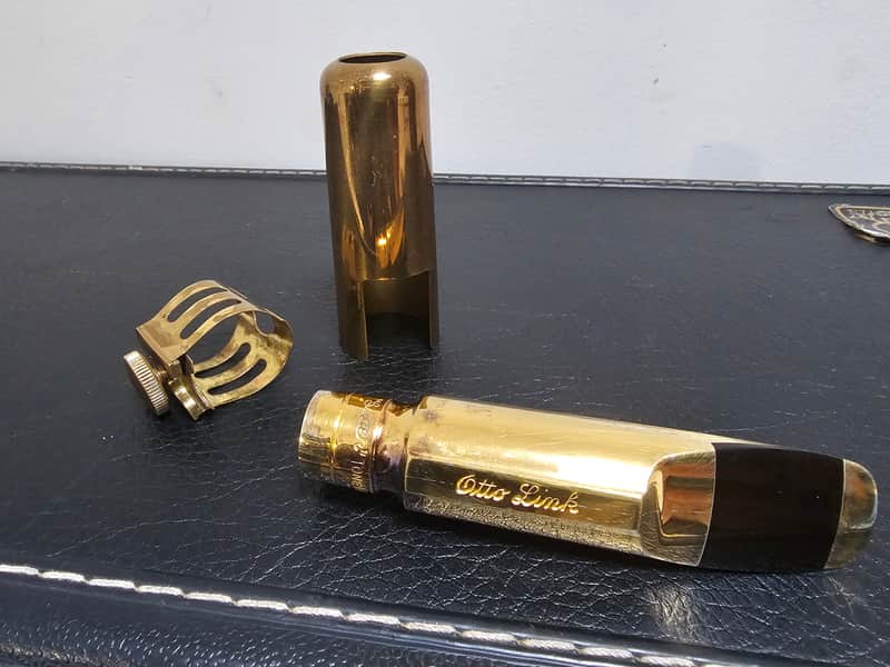 Otto Link Super Tone Master for Tenor Saxophone in excellent condition - Gold image 1