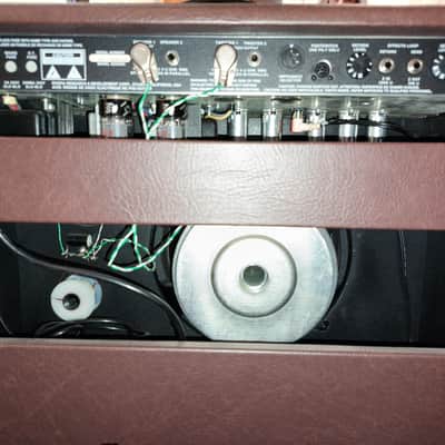 Rivera Sedona 55 Tube Combo Amp + Matching Rivera Sedona 115 Extension Cabinet Rig Mid-2000's - Rare Brown Finish image 3
