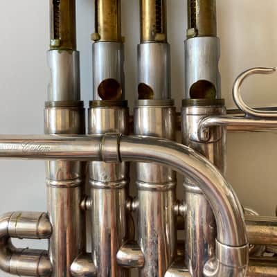 Yamaha Custom YTR-9830 Piccolo Trumpet (Bb/A) - Silver Plated - Excellent Condition image 5