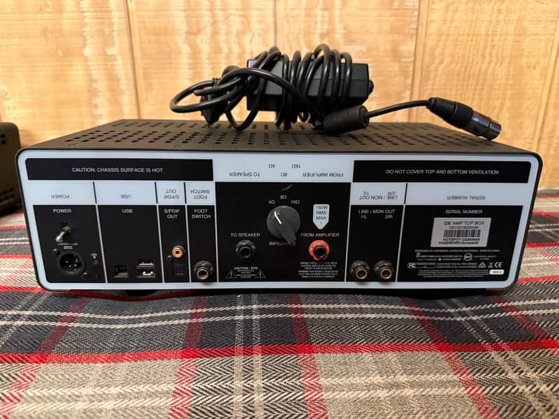 Universal Audio OX Amp Top Box Attenuator 2019 - Present - Silver/Brown/Black image 1