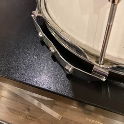 Rose-Morris Clansman Vintage Marching Snare Drum - White image 4