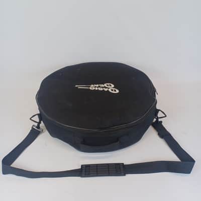 Remo 16"x3.5"Bahia Buffalo Bass Drum Pre-Tuned Black Earth Shell+Padded Case/Bag image 15