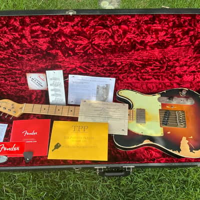 Fender American/USA  ’62 Reissue Telecaster Andy Summers Tribute – The Painted Player UK Ultimate Edition – Relic – Hardcase – Free Shipping image 12