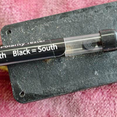 Vintage 1959 Fender PRE-CBS Jazzmaster Black Bobbin Pickup 1950's 1960's South Facing Magnet image 3