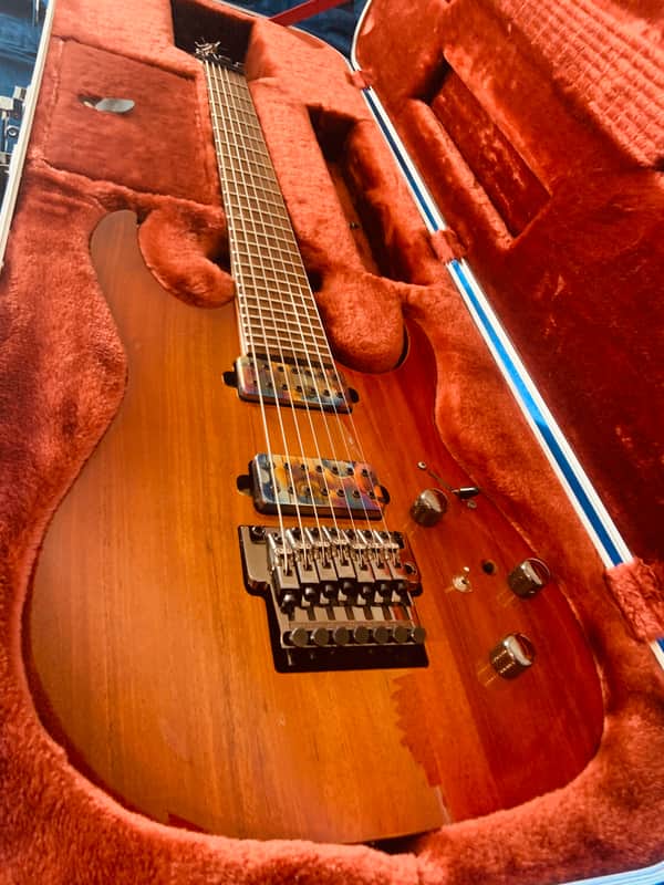 Ibanez RG2027X prestige 7 string guitar piezo | Reverb