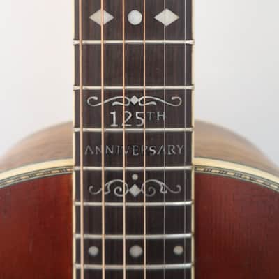 Washburn R318SKK 125th Anniversary Limited Edition Parlor Guitar 2008 Coffin Case Paper Work Very Clean #135 of 250 image 6