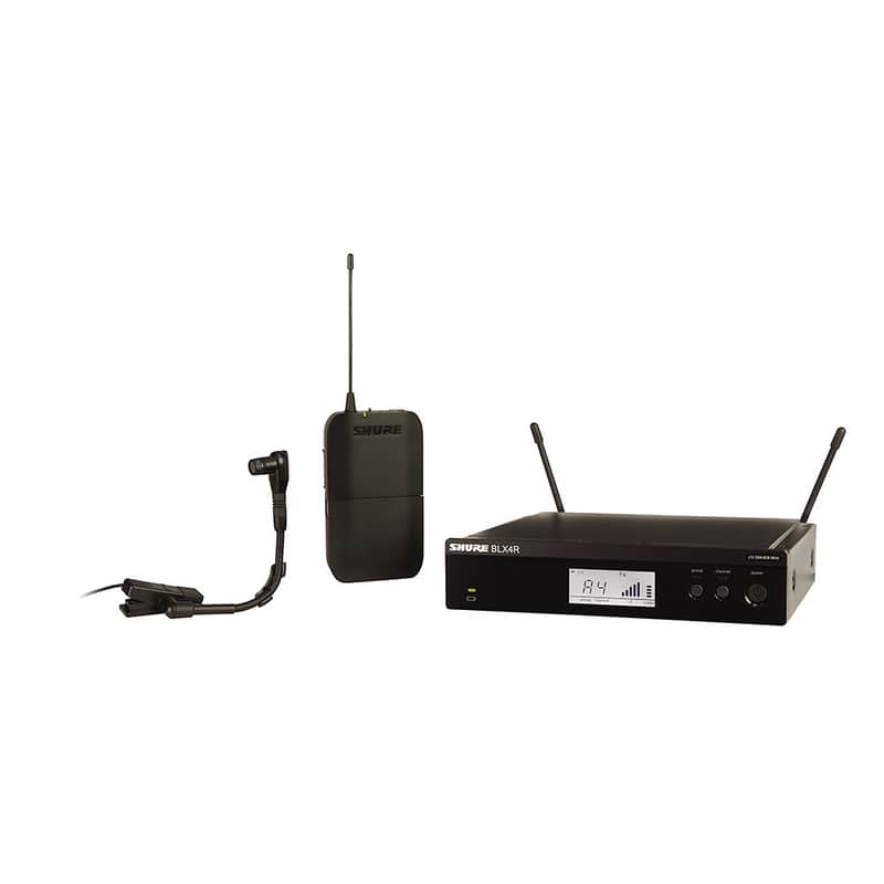 Shure BLX14R/B98-K12 Rackmount Wireless Instrument System - K12 Band (614-638 MHz) image 1