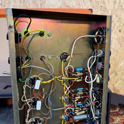 Vintage 1969 1970 Simms Watts AP100 MK1 100w Valve Amplifier Head 1970s image 22