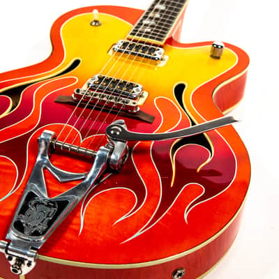 Yamaha Super Custom Hollow-body Owned by Brian Setzer image 9