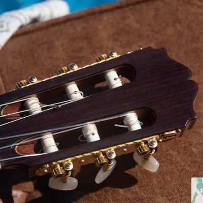 1985 Takamine  No. 10 - Premium Japanese Hand Built Concert Classical Guitar - Pro Set Up w Perfect frets/Action/Intonation! image 4