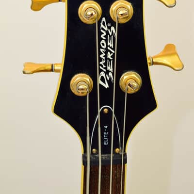 Schecter Diamond Series Elite-4 4-String Bass Guitar, Crimson Red image 9