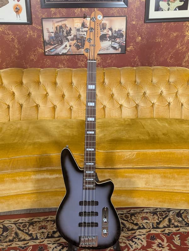 Reverend Triad Bass - Periwinkle Burst image 1