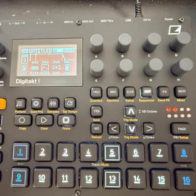 Elektron Digitakt II 2024 - Present - Black image 2