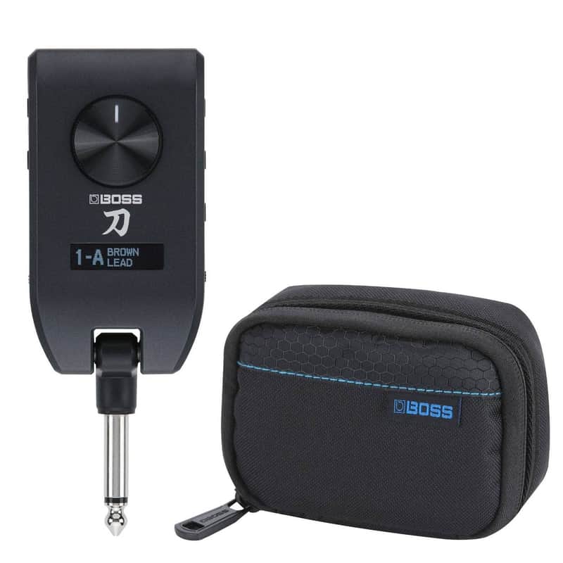 Boss KATANA:GO Personal Headphone Amplifier + Carry Pouch Bundle image 1