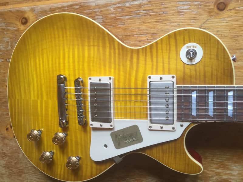 2016 Gibson Les Paul Historic 1958 Reissue VOS R8 Figured Lemonburst 58 Special Sale Price Ends Mon! image 1